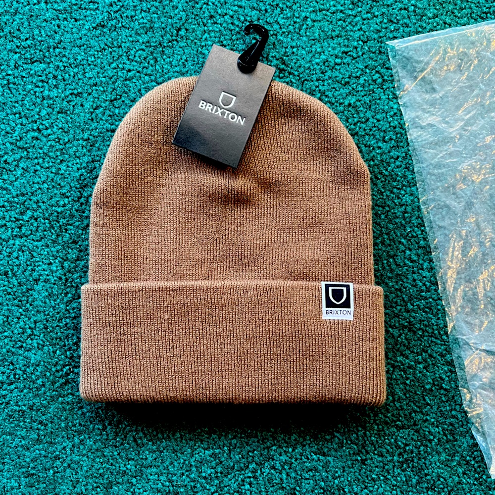 Brixton Harbor Beta Watch Cap Beanie Coyote Brown